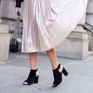 Express Open Toe Sling Back Heels